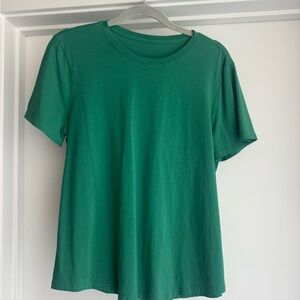 lululemon athletica Green Short Sleeve Tee